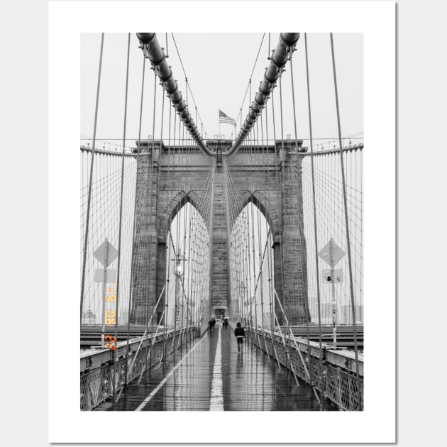 Brooklyn Bridge New York Wall Art by igjustin